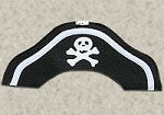 Black felt pirate hate
