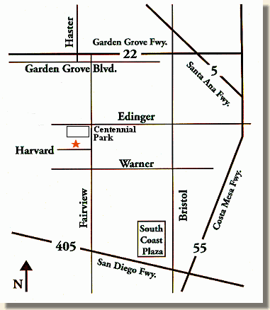 Map to museum